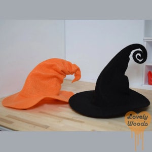 Witch Hat Minifee Monster Witch Halloween High Fashion Doll Pastel Goth Grunge Punk Rock image 3