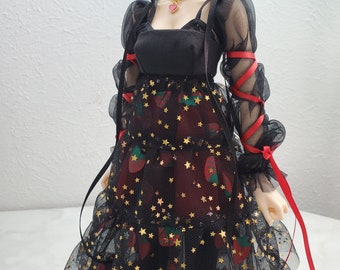 Layered Dress Minifee Monster Witch Halloween High Fashion Doll Pastel Goth Cottage Core