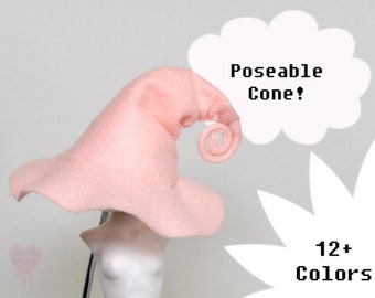 Witch Hat Minifee Monster Witch Halloween High Fashion Doll Pastel Goth Grunge Punk Rock