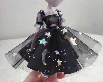 Babydoll Dress Minifee Monster Witch Halloween High Fashion Doll Pastel Goth Cottage Core
