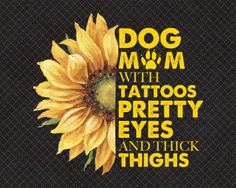 Download Sunflower Dog Mom Etsy
