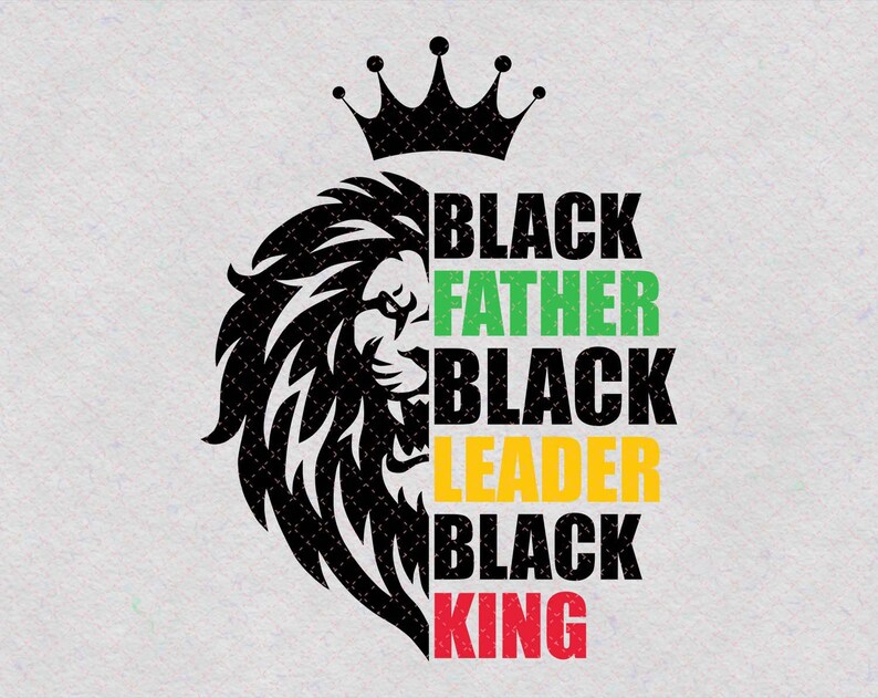 Download Black King PNG/Svg Black Father Black Leader Black Power ...