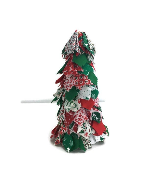 Vintage Rare Handmade Silver Christmas Tree Styrofoam and Aluminum Blue  Topper