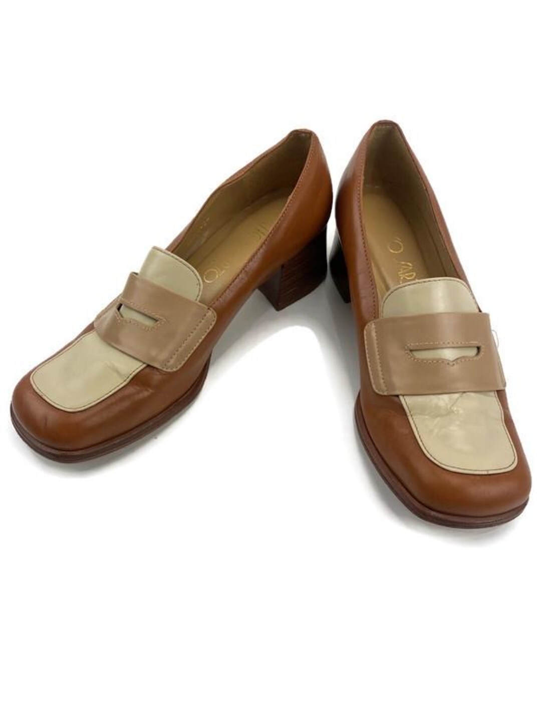 Franco Sarto Size 8.5 Women's Brown Solid Mules Shoes