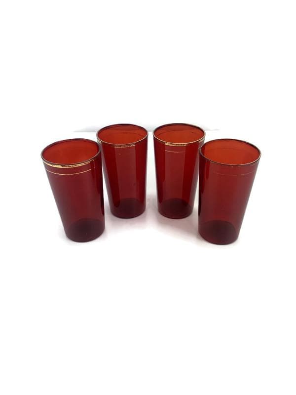 wine glasses red LAV Lal 6-Piece Red Wine Glasses Set, 13.5 oz main image 0