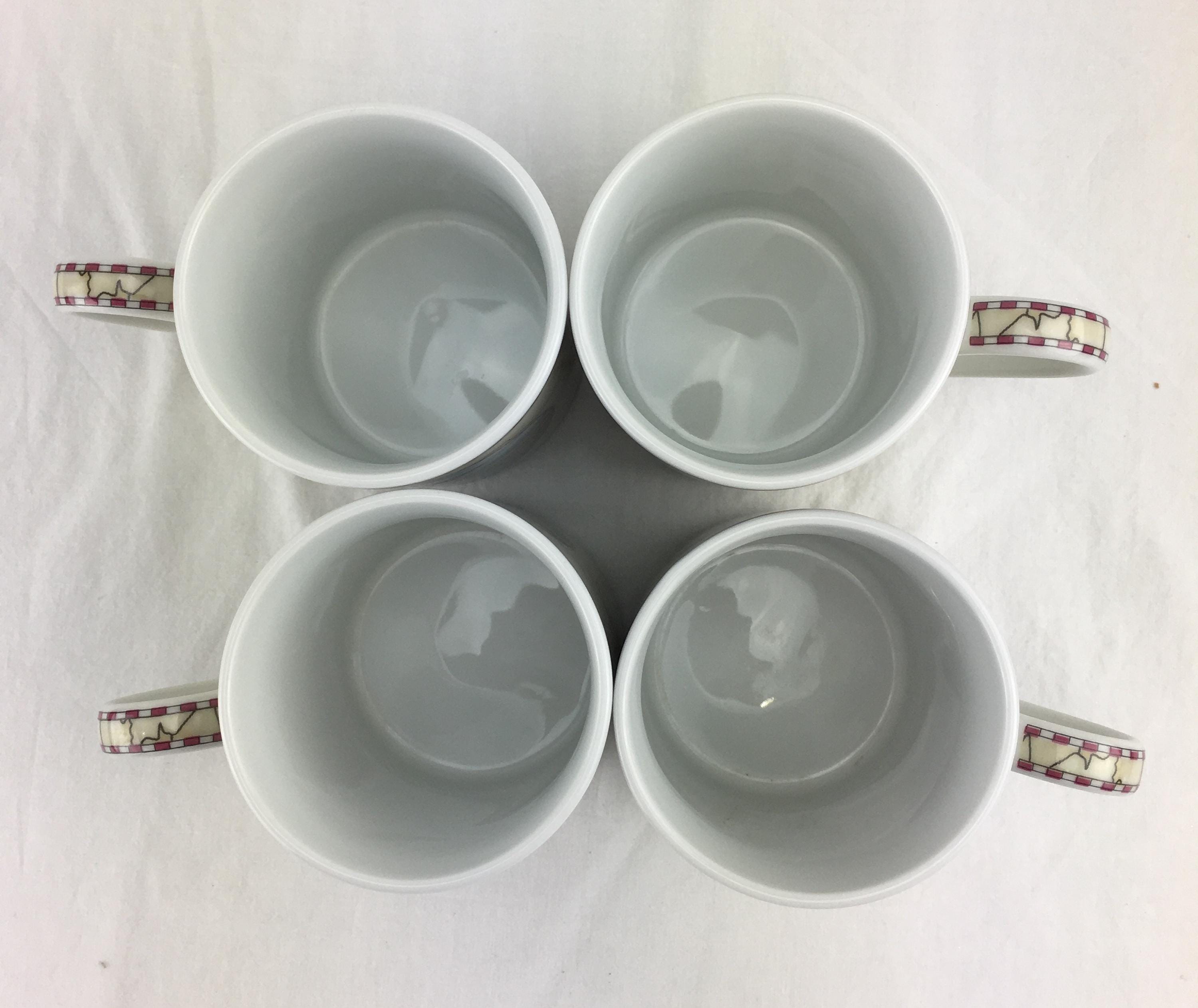 American Atelier Signals 5100 Lighthouses Salad Plates 8" & Mugs 8 Piece  Set Nautical Oceanic Beachy VTG DISCONTINUED - Etsy