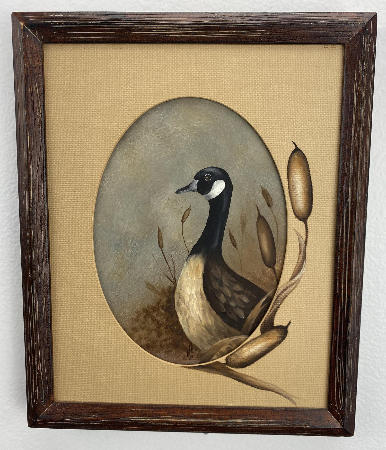 Goose in Reeds