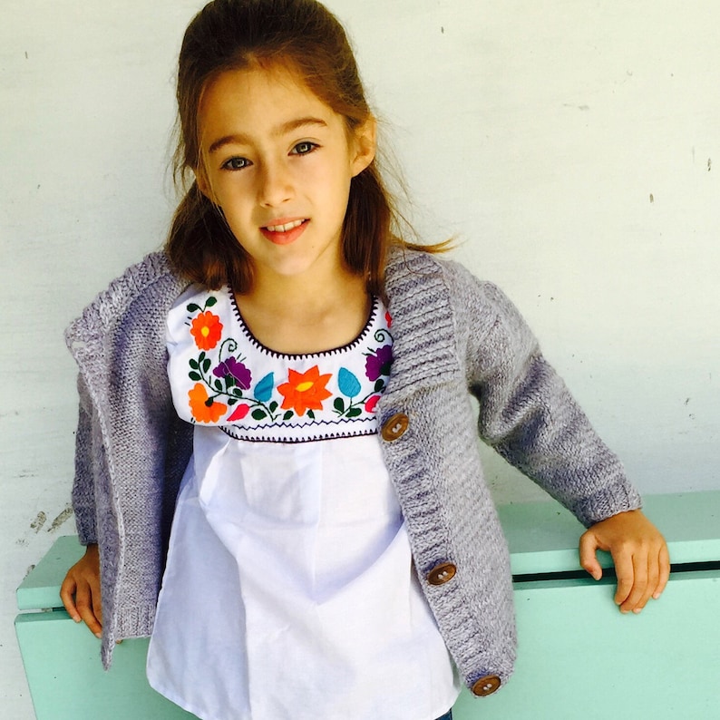 Girl Mexican blouse Etsy