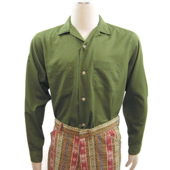 Vintage 60s Shirt Penneys Towncraft Penn Prest Loo