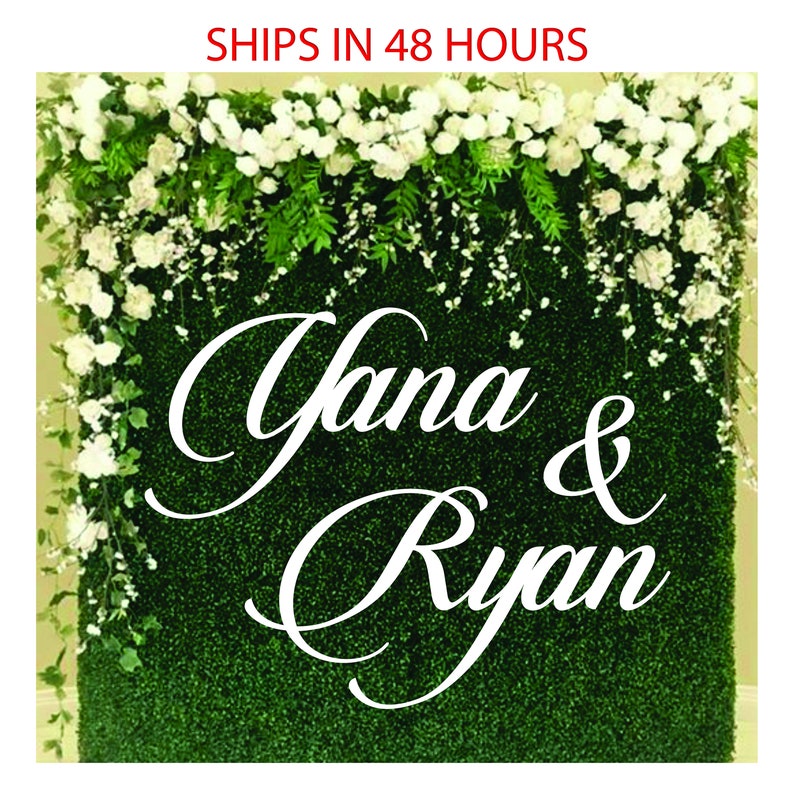 Custom Wooden Name Sign Backdrop Name Decor Nursery Name Etsy