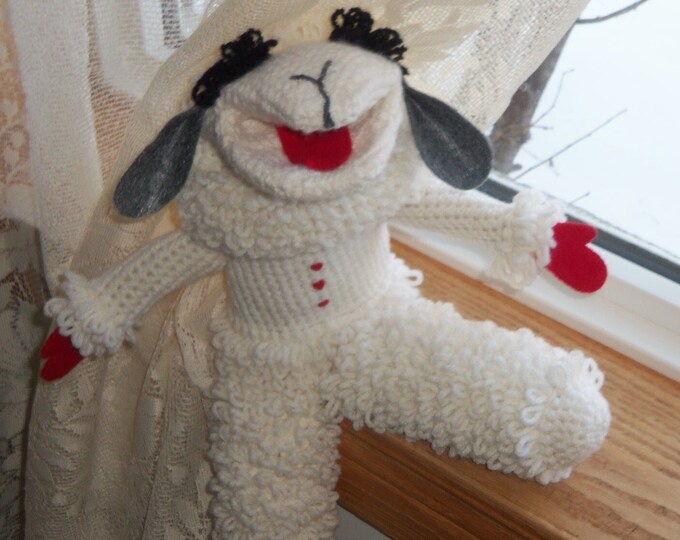 Lamb Chop Puppet Just Like Original Shari Lewis Lambchop, Hand
