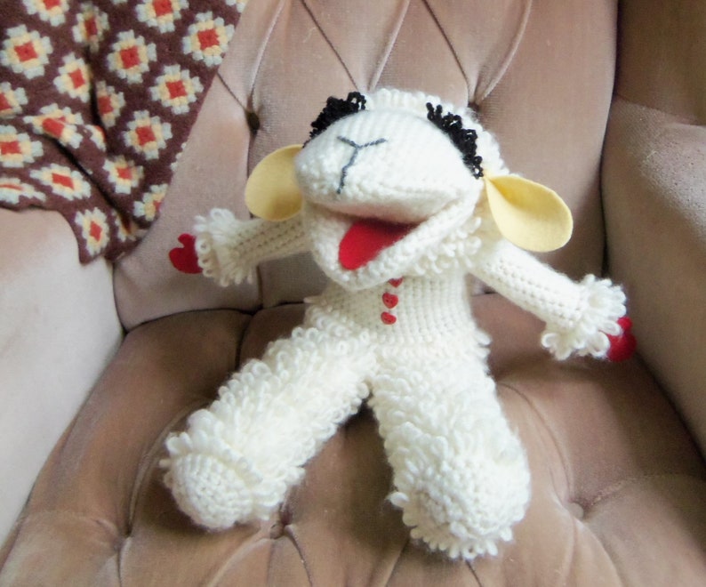 Lamb Chop SPECIAL EDITION Puppet has legs just like original Etsy