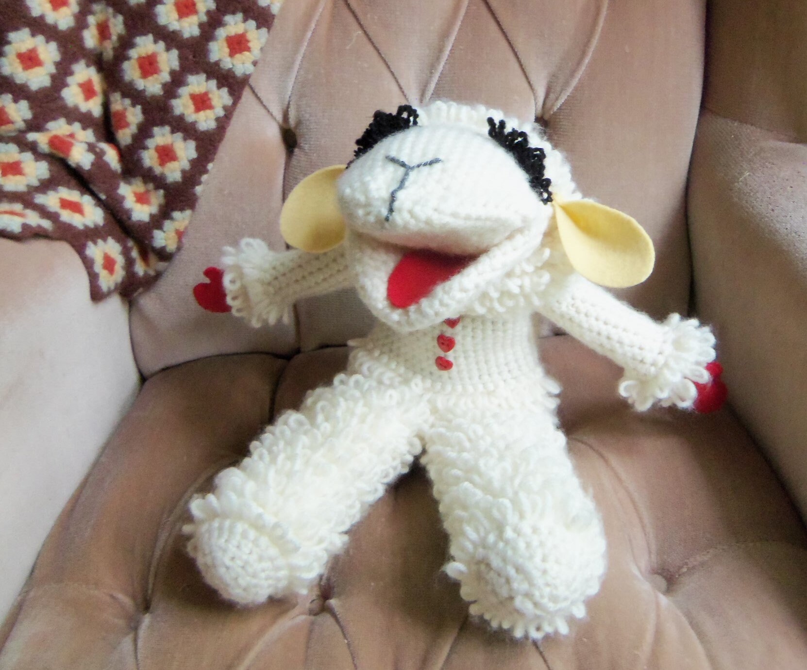 Lamb Chop SPECIAL EDITION Puppet has legs just like original Etsy