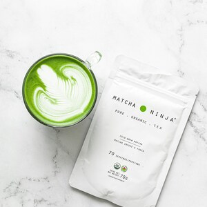 Matcha ninja 70 serving pouch image 2