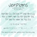 JenPlans Font - Instant download - Handwritten font for crafts, stickers, classrooms, and more! TTF download 