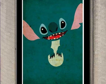 Disney movie poster -  Lilo & Stitch - Stitch