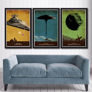 Star Wars Trilogy Poster Set