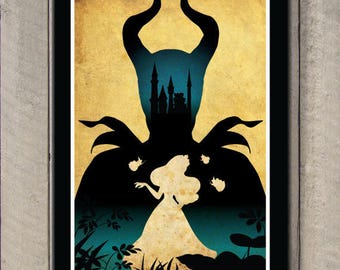 眠れる森の美女のポスター ヴィンテージディズニー映画ポスター