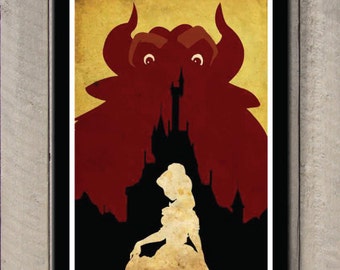 Disney movie poster - Beauty and the Beast