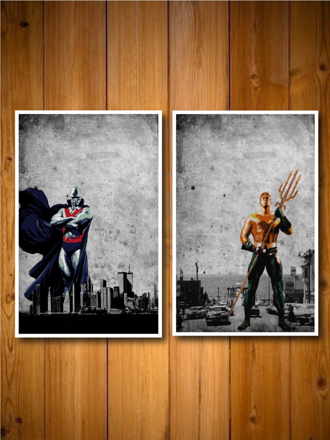 Justice League Poster Set | Etsy