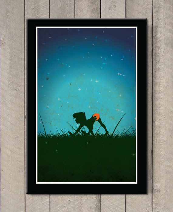 Vintage Disney Poster Set - Etsy