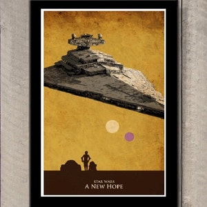 Star Wars Trilogy Poster - A New Hope