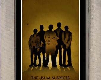The Usual Suspects Inspired - Movie Art Poster