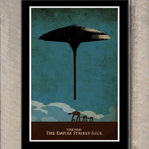 Star Wars Trilogy Poster - The Empire Strikes Back