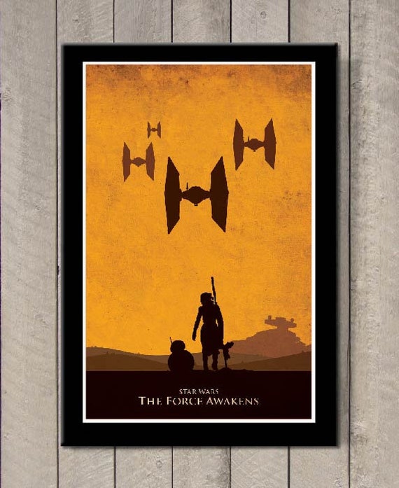 スターウォーズ続編三部作ポスター - フォースの覚醒、最後のジェダイ