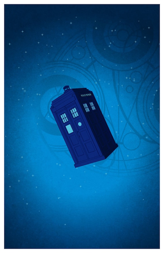 Doctor Who Minimalist Poster 