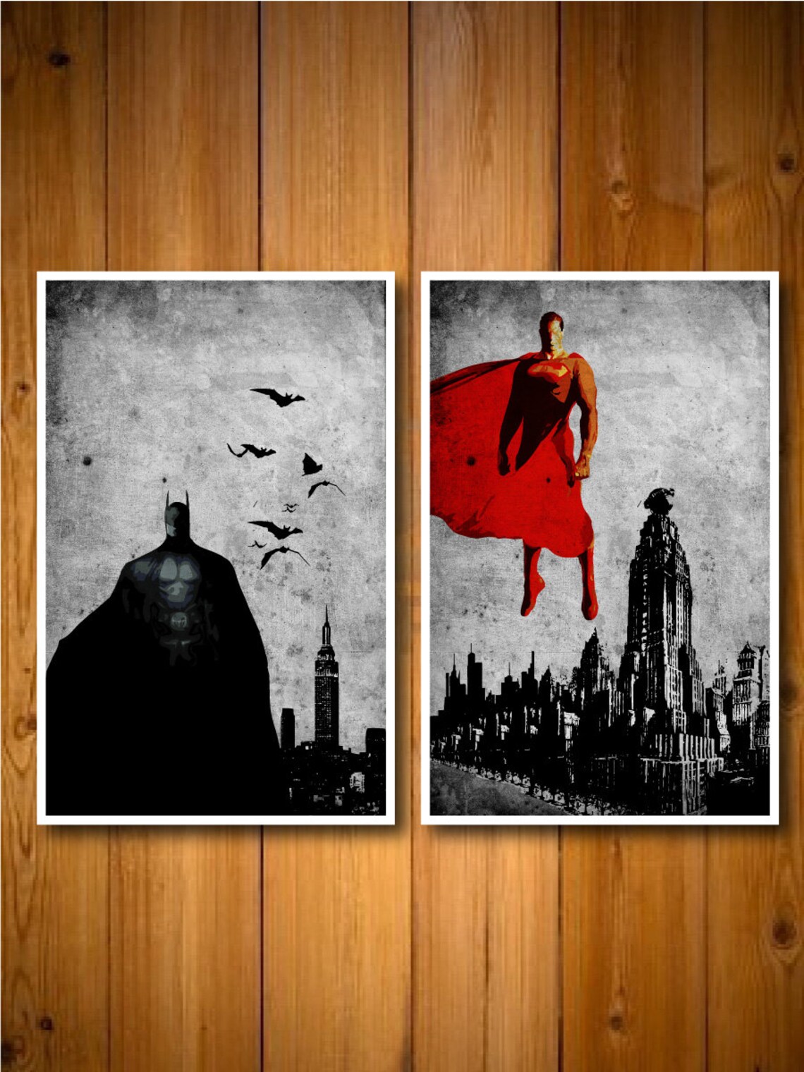 Justice League Poster Set | Etsy