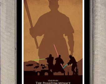 Star Wars poster - Episode I – The Phantom Menace