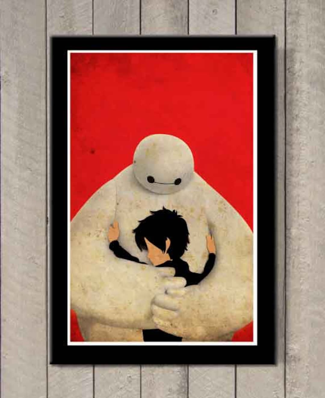 ベイマックスとヒロのプリント、ディズニー ベイマックス