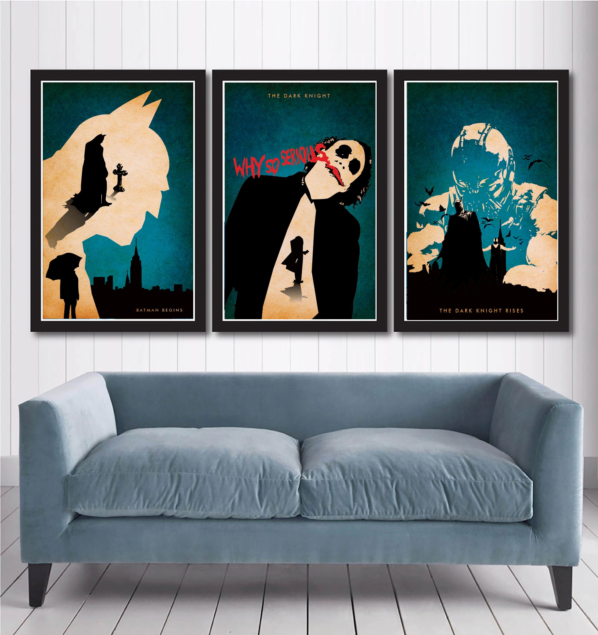 Poster Dia De Los Beatles sur toile pour décoration de chambre à