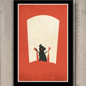 Cartel de la película de Disney Pixar - Ratatouille