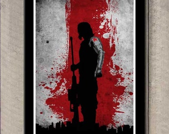 Soldado de invierno vintage - Bucky