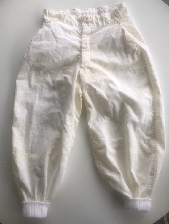 1930s Vintage Linen Cotton Cropped 