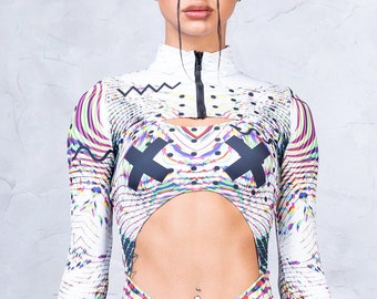 Rave Outfit, Festival Clothing Woman, Festival Outfit, Rave Outfit Woman Set, Burning Man Clothing, Rave Bodysuit, Rave Wear, Rave Clothing