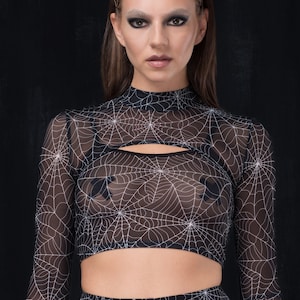 Transparent net top top