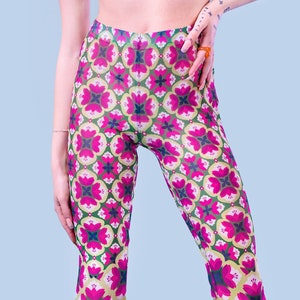 Disco Flare Bell Bottom Pants, Sheer Bell Bottom Pants Women, Wide Legged Mesh Pants Women, Hippie Outfit Set Women, Sheer Crop Top Women