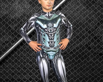 Robot Costume Boy, Robot Costume Kids, Kids Robot Costume, Robot Costume for Boys, Boys Robot Costume, Cyborg Costume Kids, Family Costumes