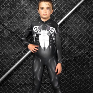 Children Spiderman Costume Boys Super Hero Fancy Dress Child Cosplay  Clothes UK
