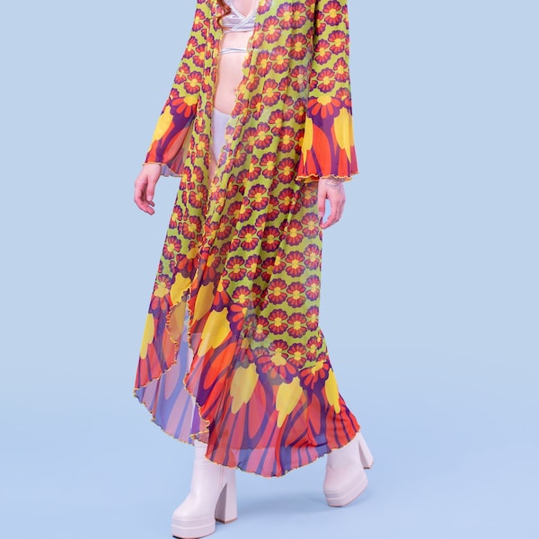 Sheer Kimono - Etsy