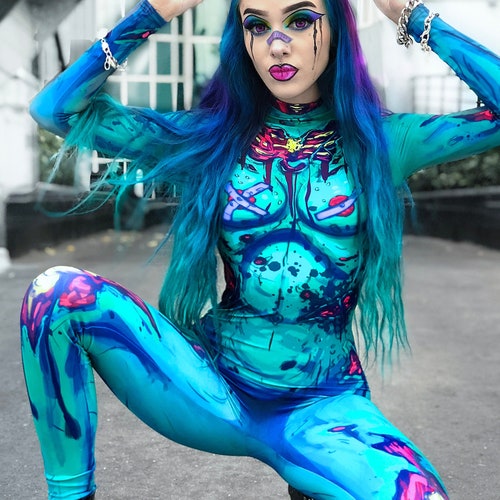 Halloween Costume Womens Adult Halloween Costume Zombie - Etsy