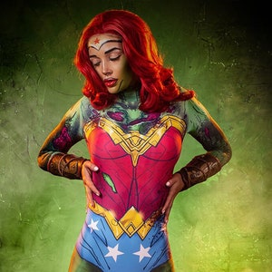 Wonder Woman Inspired Zombie Costume Superhero Costume Women - Etsy