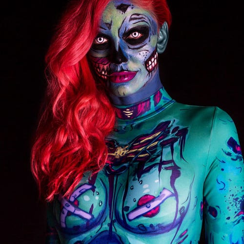 Halloween Costume Womens, Adult Halloween Costume, Zombie Costume, Sexy Cosplay Costume, Womens Halloween Costume, Costumes for Women