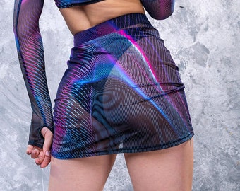 See Through Skirt, Mesh Skirt, Fishnet Skirt, Sexy Festival Skirt, Sexy Pencil Skirt, Sexy Outfit, Summer Rave Skirt, Mesh Festival Skirt,