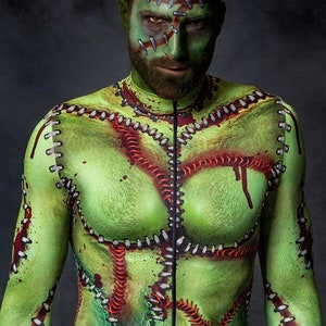 Mens Frankenstein Costume Adult Male Halloween Mens Frankenstein Costume Adult Male Halloween