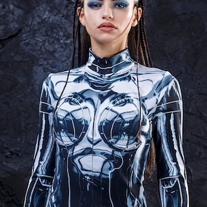 Cyberpunk Costume, Festival Costumes Women, Robot Costume, Rave Costumes Women, Cosplay Costume Women, Cyberpunk Clothing Women, BADINKA