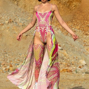 Festival Outfit Set Woman, Trippy Outfit Woman, Rave Set Women, Burning Man Outfit, Festival Disco Clothing Women, Rave Outfit Set Woman